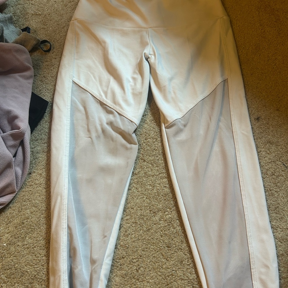 Stylish White Leggings